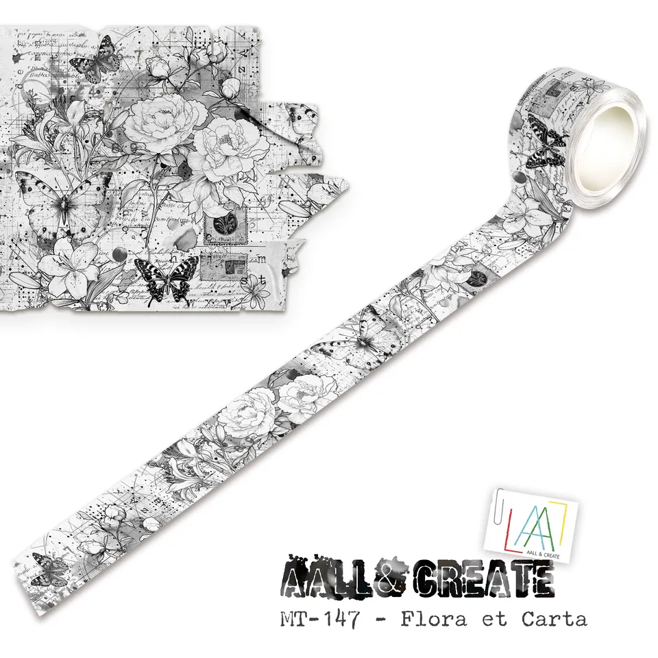 AALL & Create Layer-It-Up washi tape flora et carta 25mm