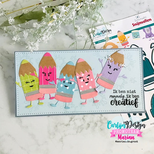 CarlijnDesign Pen Pals CDSN-0306 dies skole