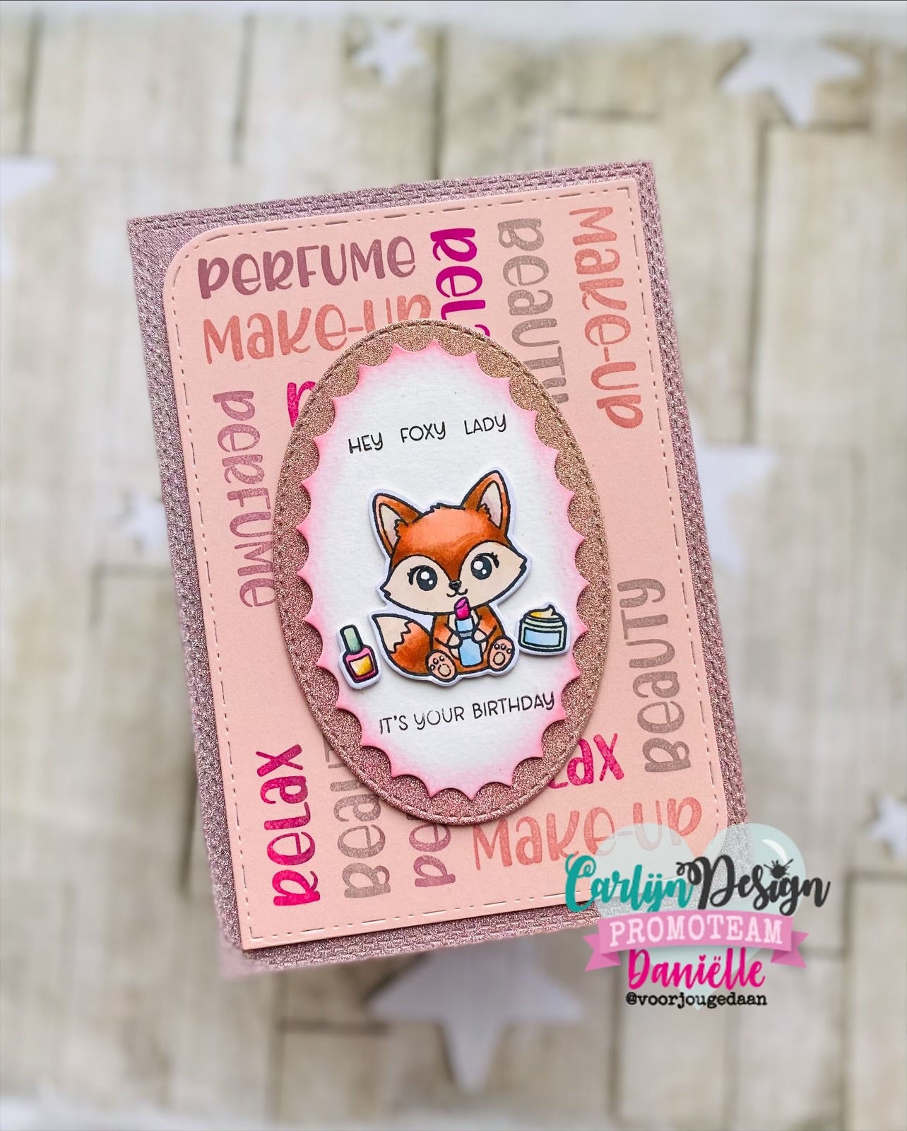 CarlijnDesign Beautiful Foxes CDSN-0367 dies til stempler