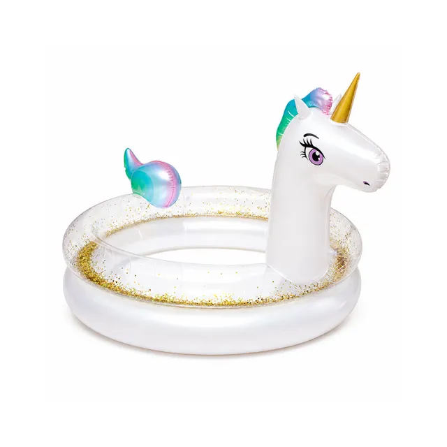 KaiserCraft Good Vibes Unicorn barnebasseng oppblåsbart