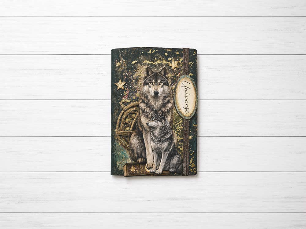 Stamperia Cosmos Complete Collection sett 18-deler art journal