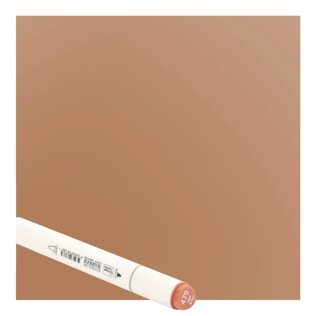 Couture Creations Twin Tip Light Brown tusj lysebrun dobbel