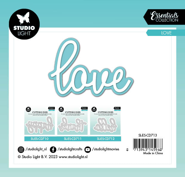 Studio Light Essentials dies love tekst 105x100 mm