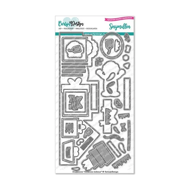 CarlijnDesign Slimline cadeaus CDSN-0140 dies gaver bursdag
