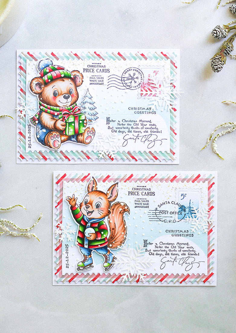 Studio Light Essentials clearstempel winter bear jul