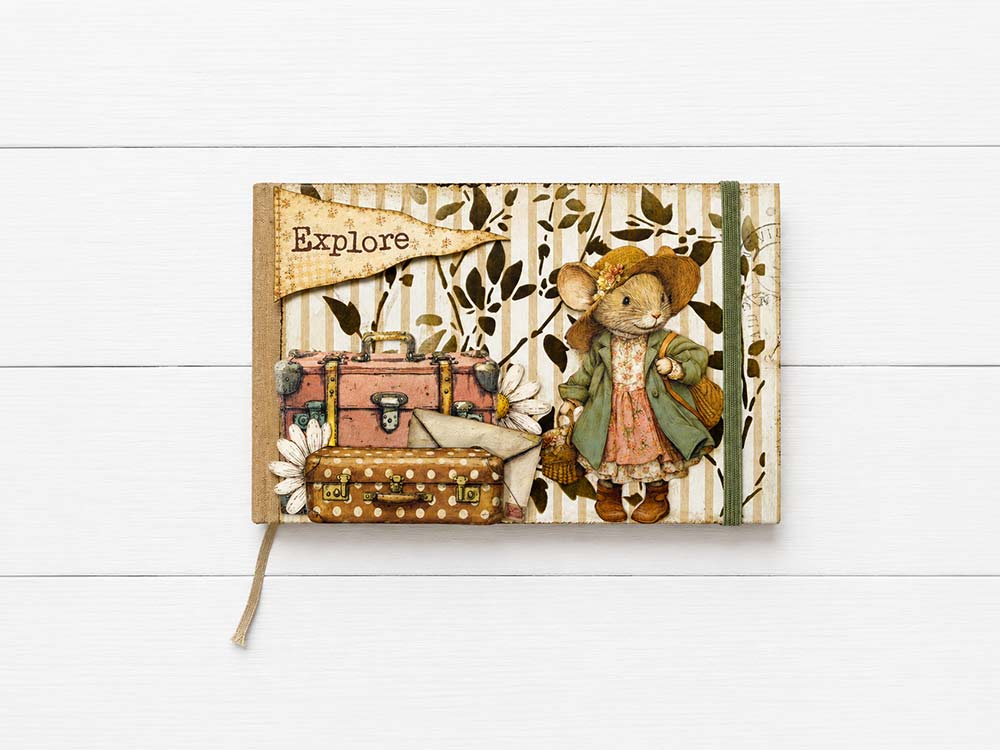 Stamperia Cozy Family scrapbooksett komplett bundle