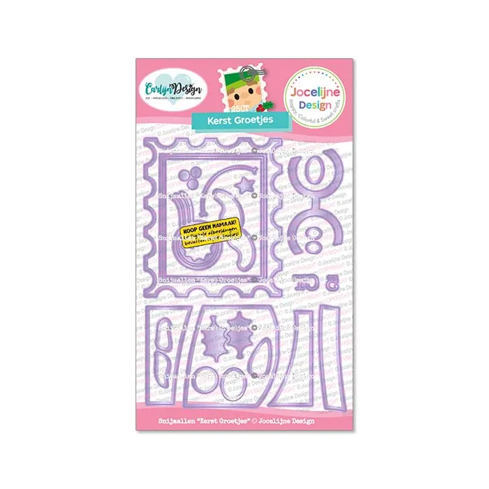 CarlijnDesign Kerst Groetjes CDJD-0094 dies jul nisse