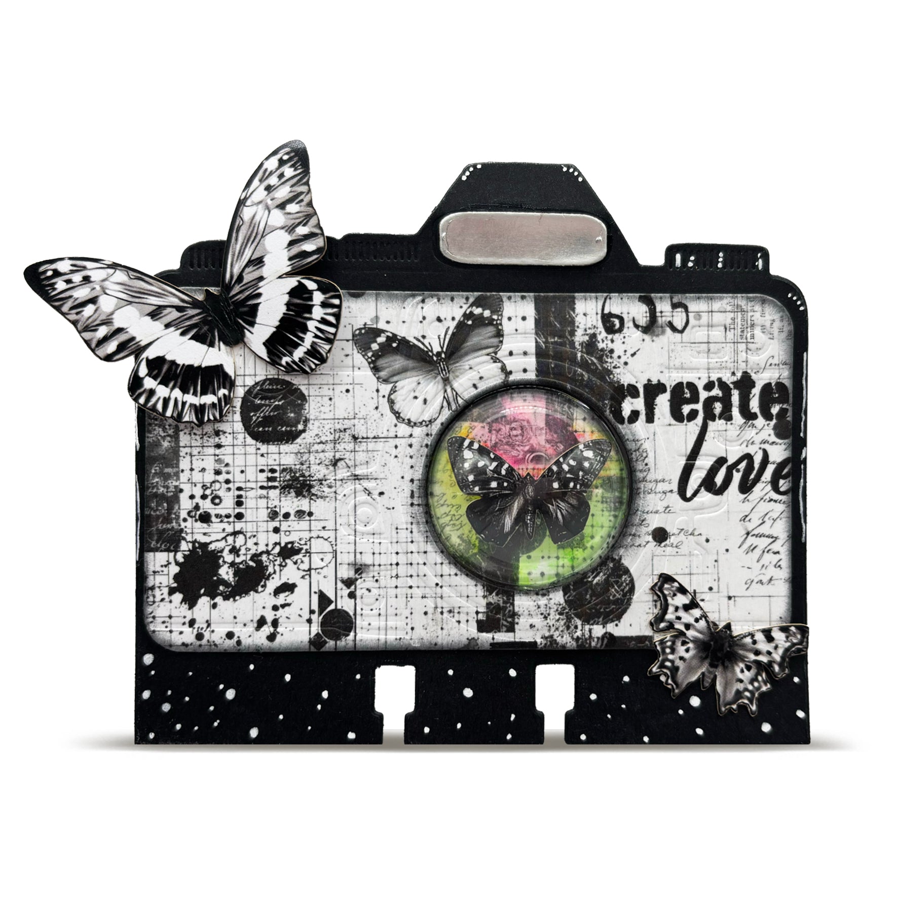 AALL & Create PA-47 Graph Paper Garden mønsterpapir 6x6 rutet