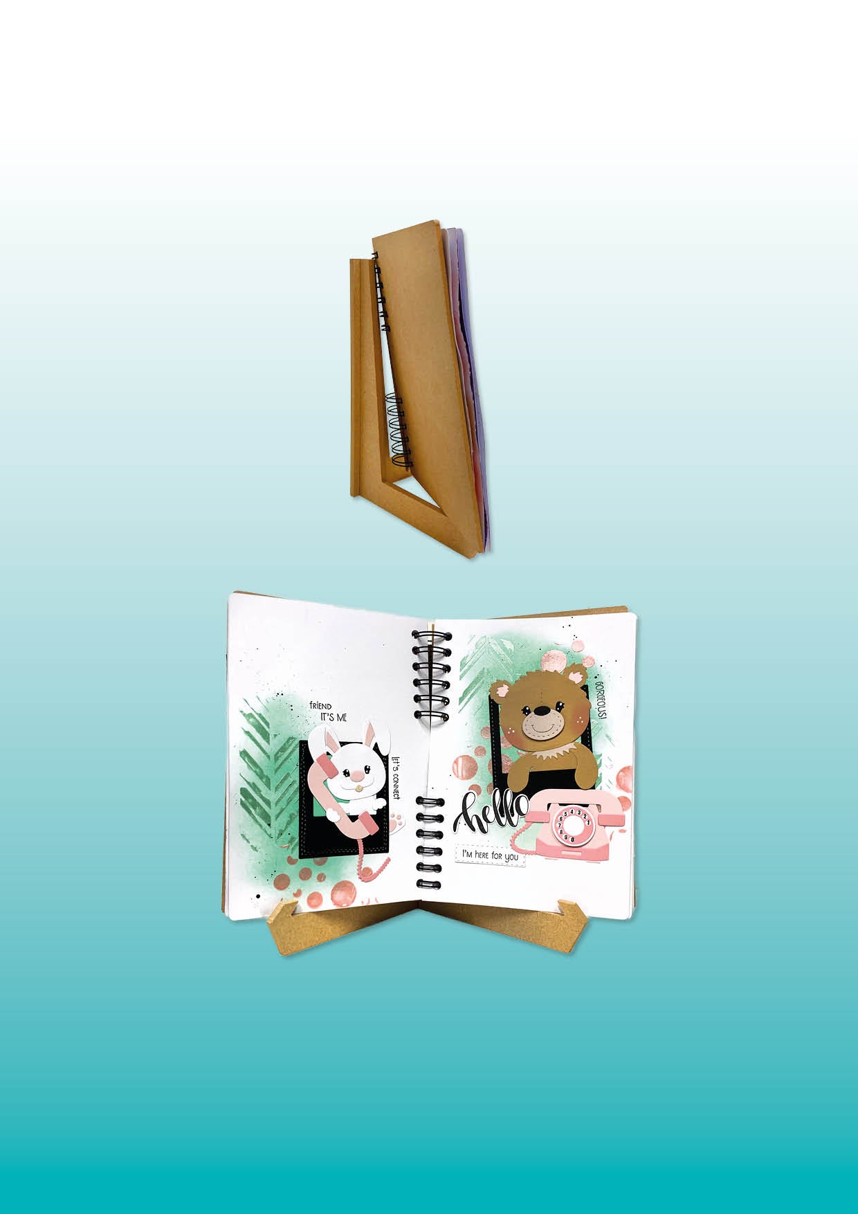 Studio Light Essentials Journal & Canvas Stand staffeli A4
