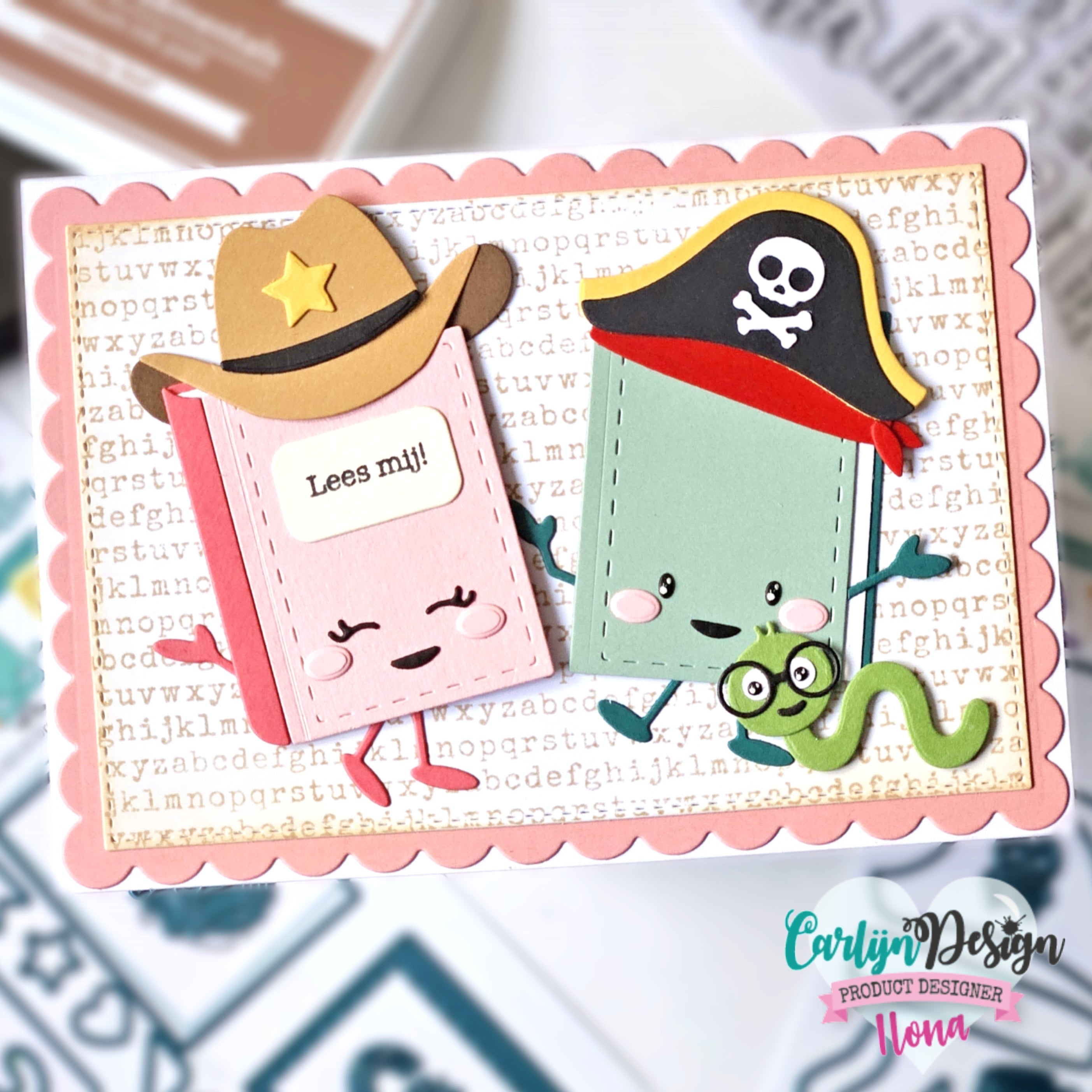CarlijnDesign Book Buddies CDSN-0290 dies bok