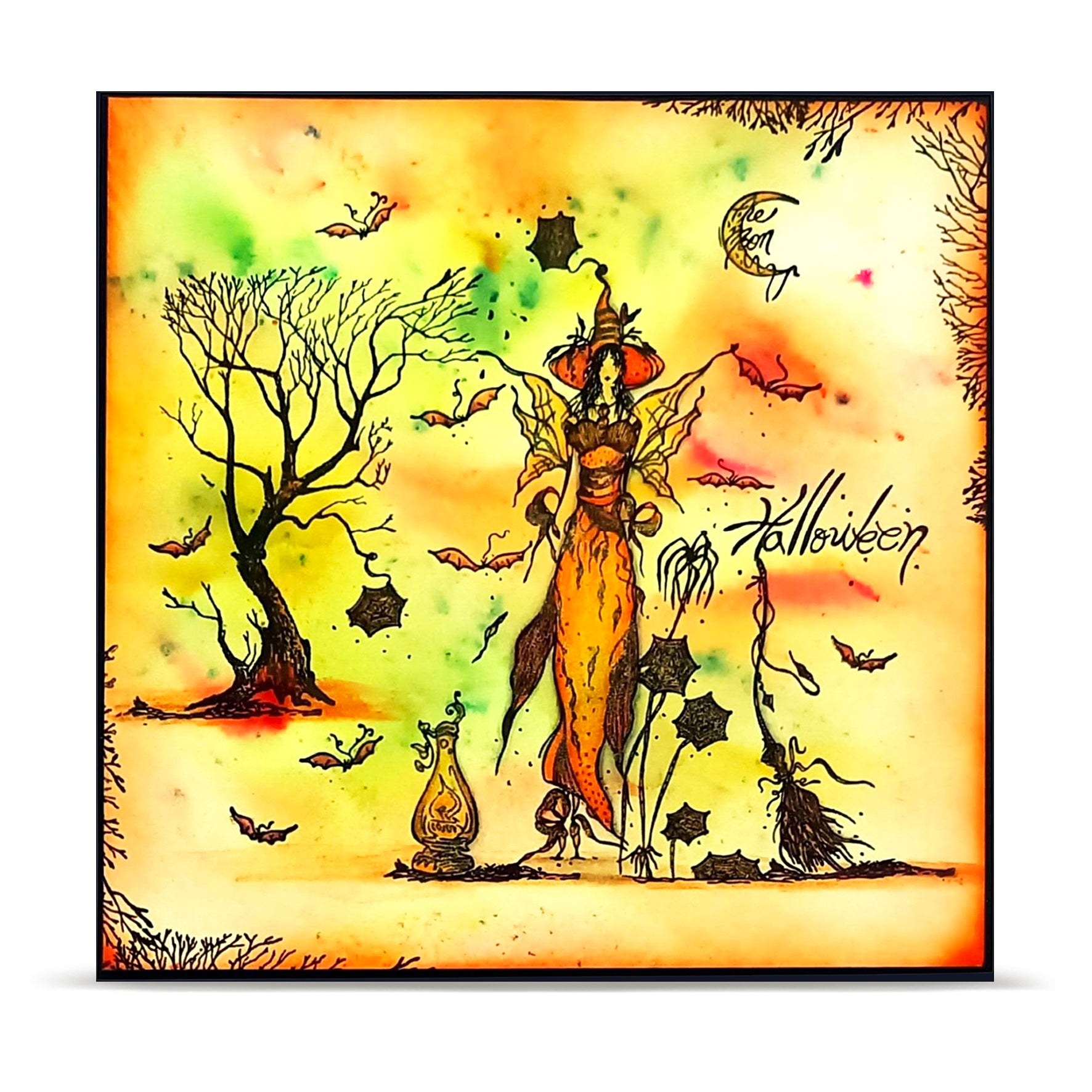 Aall and Create TP-1486 Gilded Pumpkin Fairy stempelsett A6