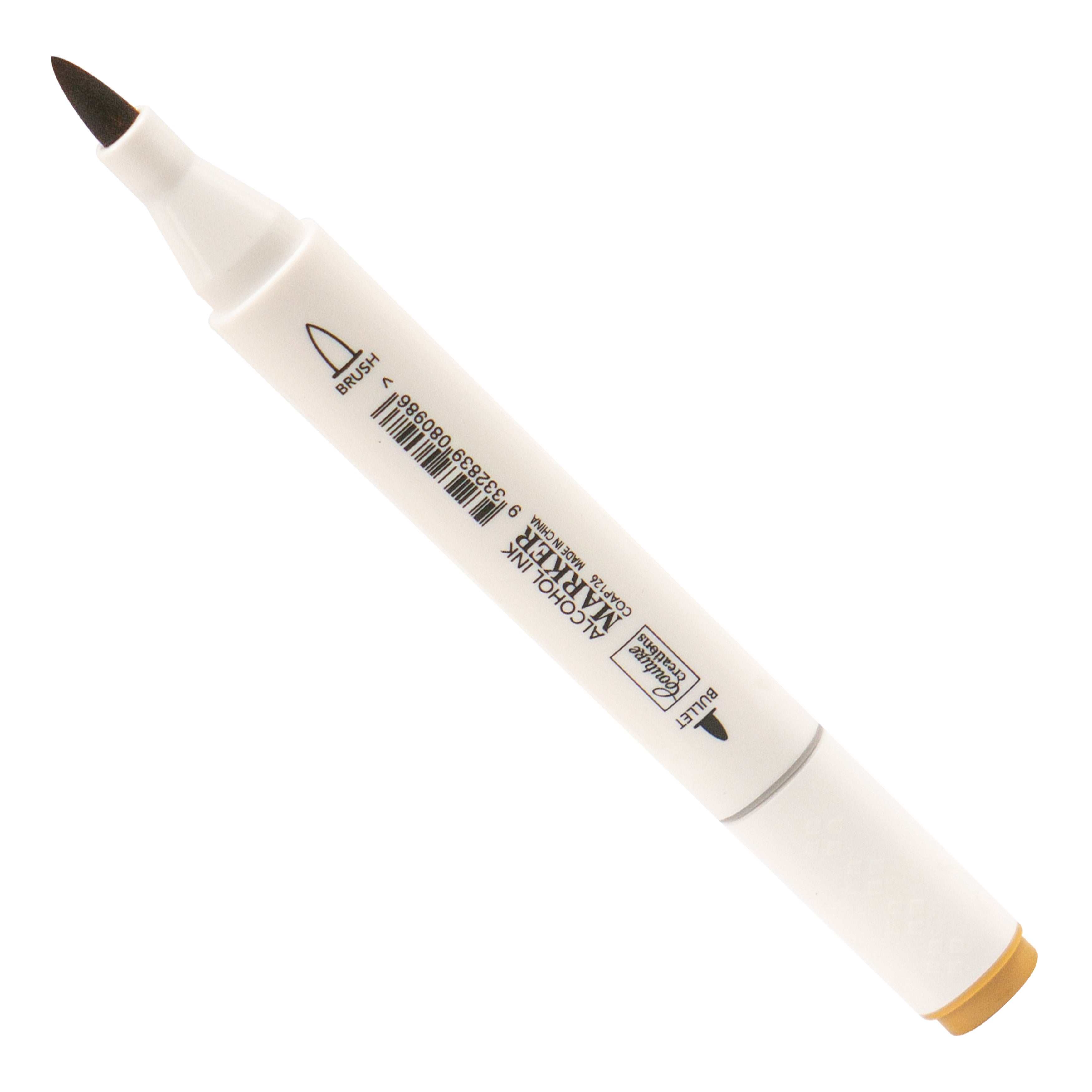 Couture Creations Twin Tip Golden Brown tusj brun dobbel spiss