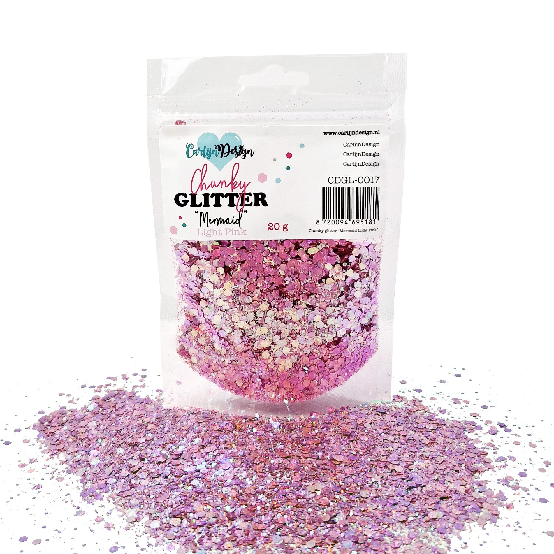 CarlijnDesign Chunky Glitter Combo Pack 1 Summer 6x20g