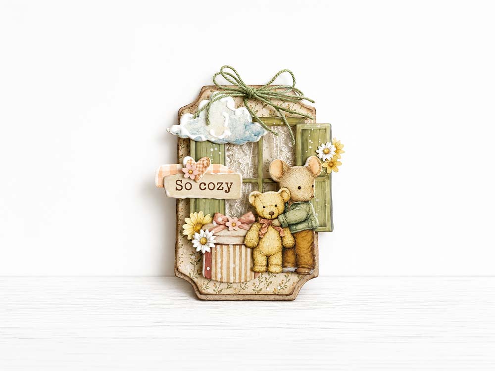 Stamperia Cozy Family scrapbooksett komplett bundle
