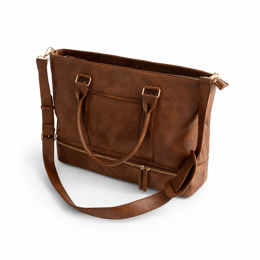 KaiserCraft Journey Tan reisetote 43 cm