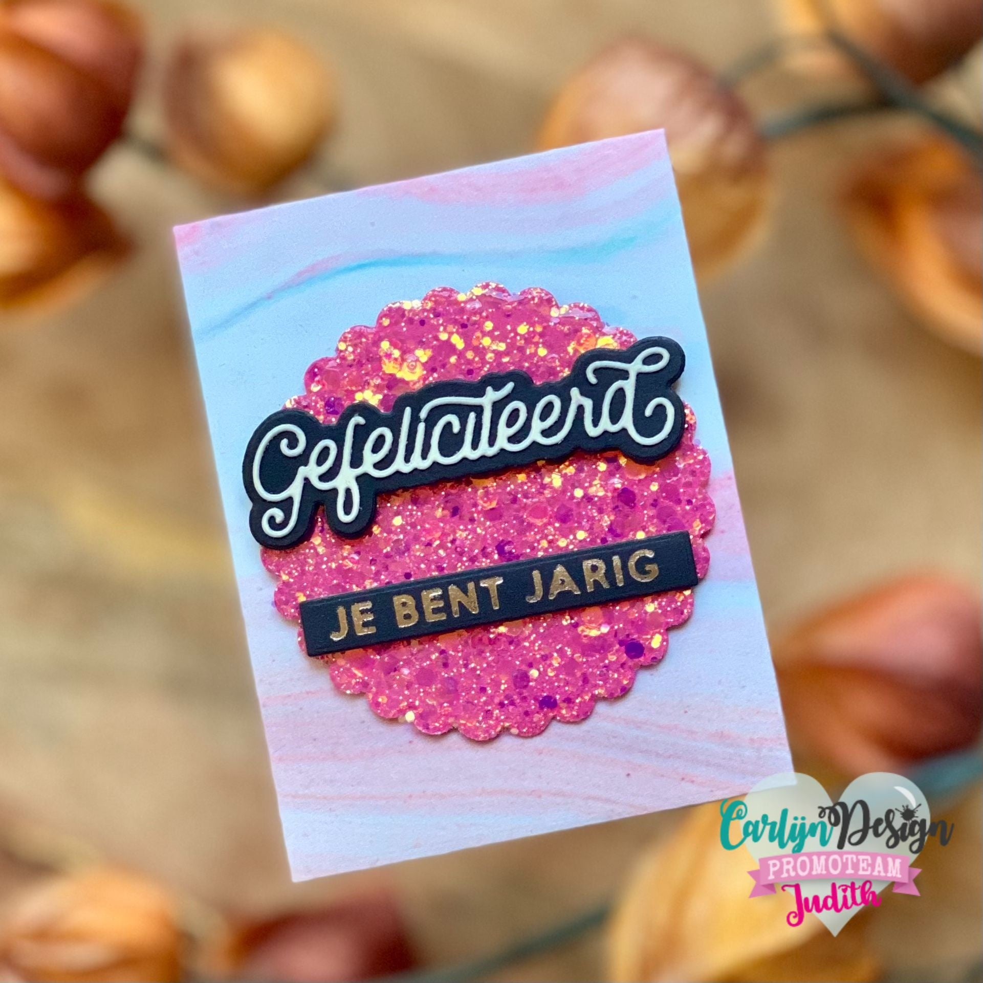 CarlijnDesign CDSN-0252 Proficiat dies gratulasjon