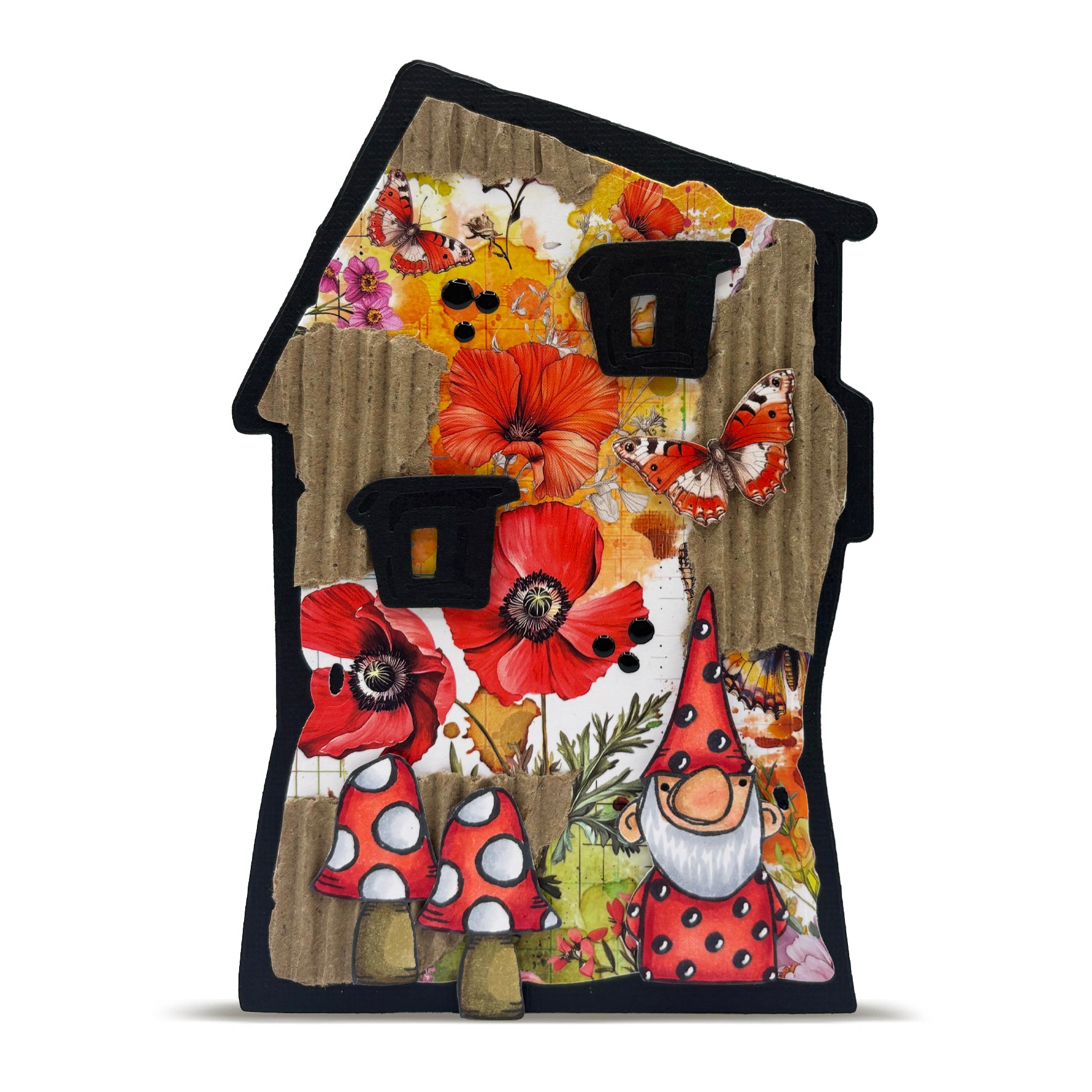 AALL & Create RO-23 Dancing Poppies rub-ons A5 2 ark