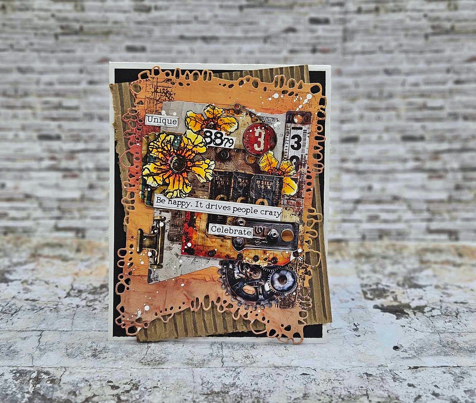 AALL & Create TP-1227 Shutter Cogs stempelsett A6 tannhjul