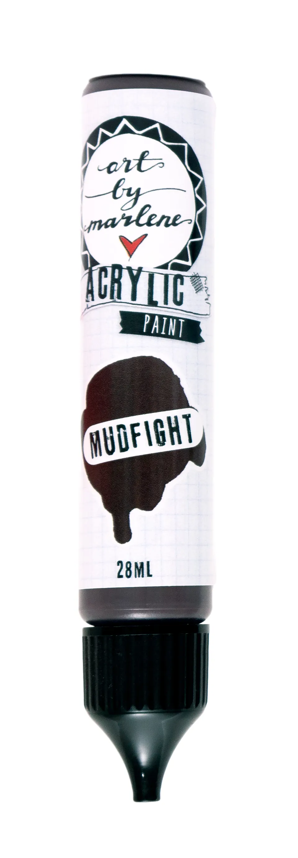 Art by Marlene Essentials Mudfight akrylmaling 28 ml brun