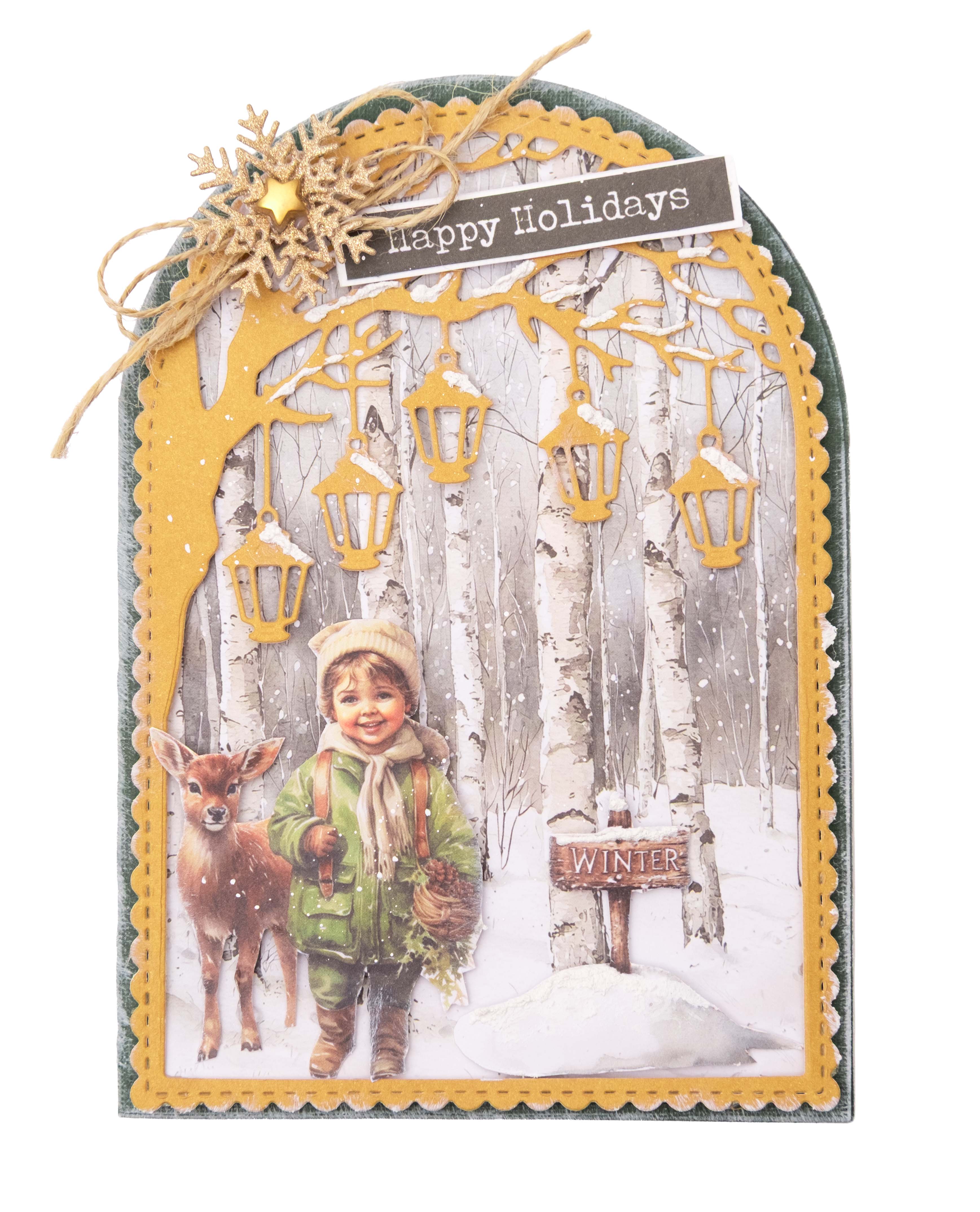 Studio Light Christmas Forest papirblokk 210x294 mm