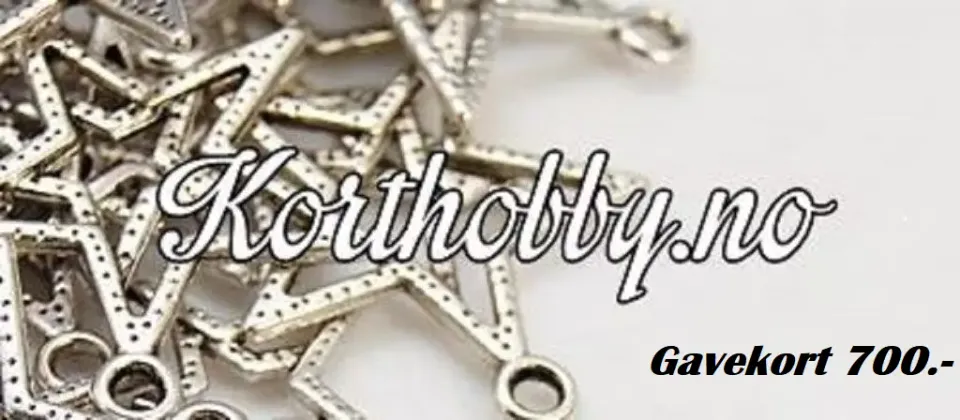 Korthobby gavekort 700 kr til kortlaging