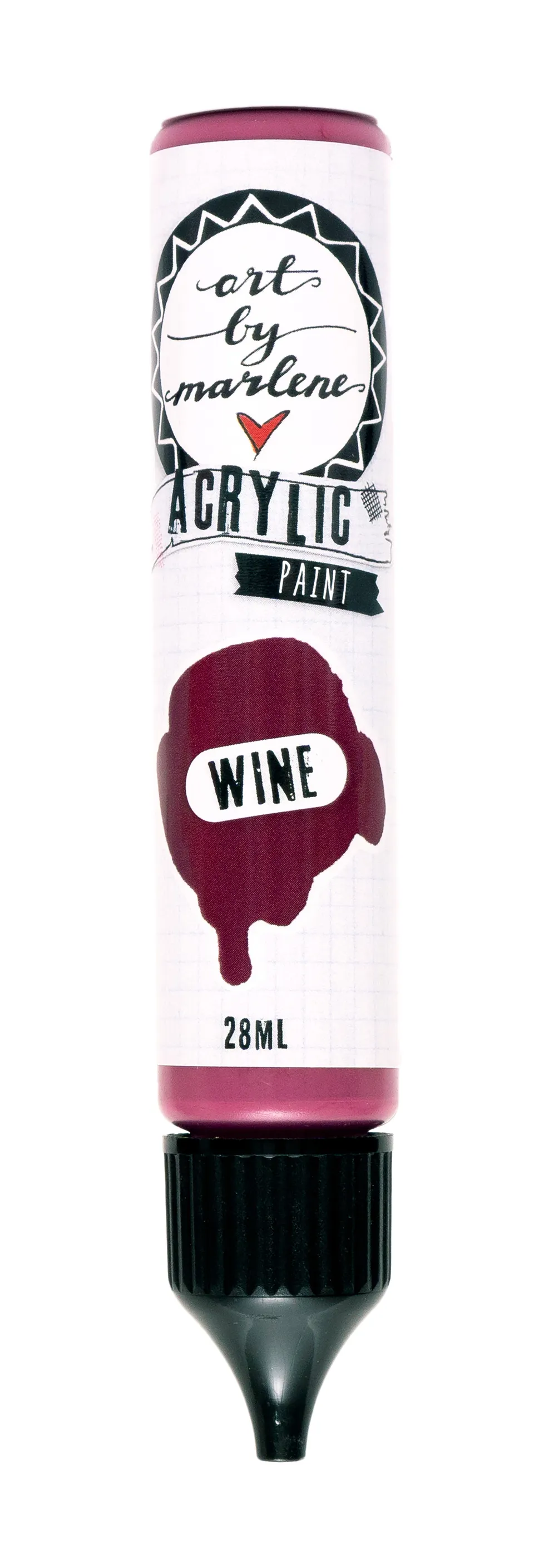 Art by Marlene Essentials akrylmaling wine 28 ml