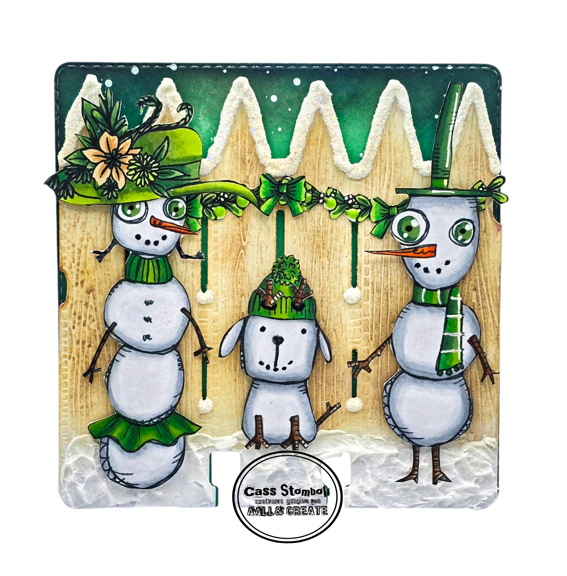 Aall and Create 67 Picket Border diesett MemoryDex
