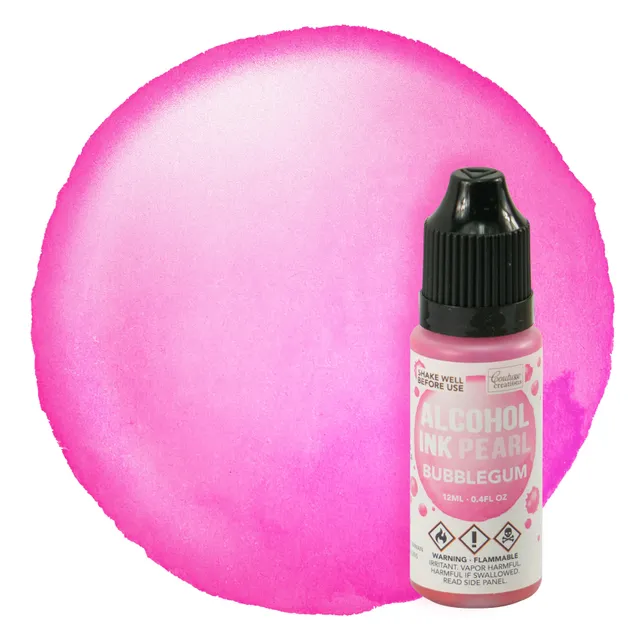 Couture Creations Alcohol Ink Pearl blekk 12 ml bubblegum