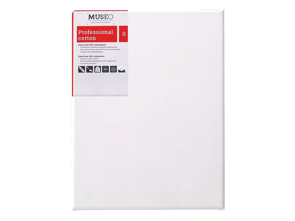 Korthobby Museo CX lerret 20x60 cm bomull 3D 41 mm