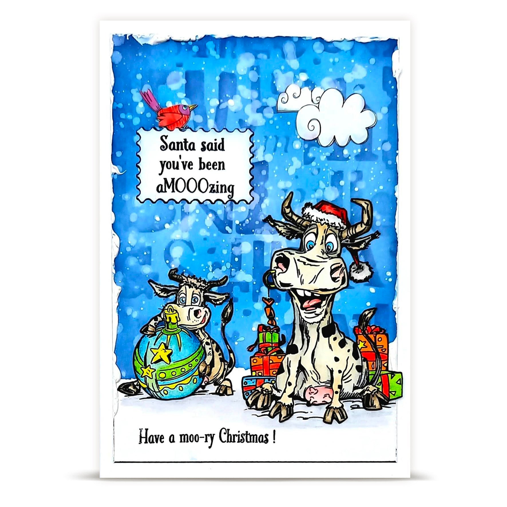 Autour de Mwa Festive Friends stempelbundle jul