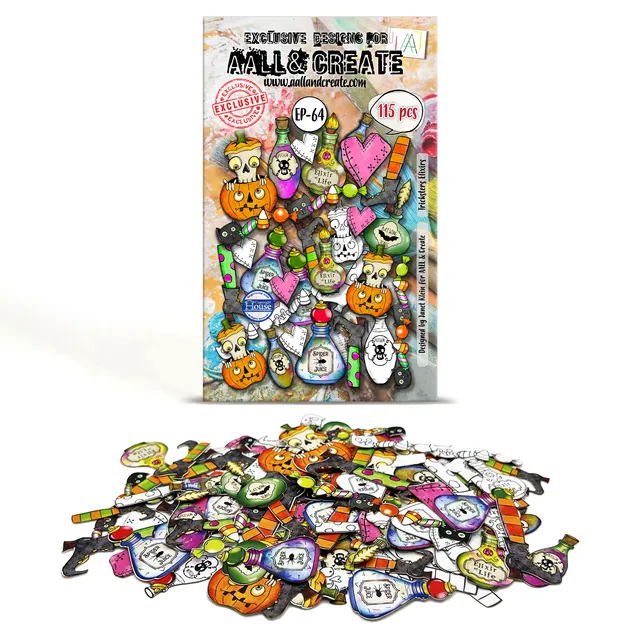 Aall and Create EP-64 Tricksters Elixirs dieskutt A6 115 stk