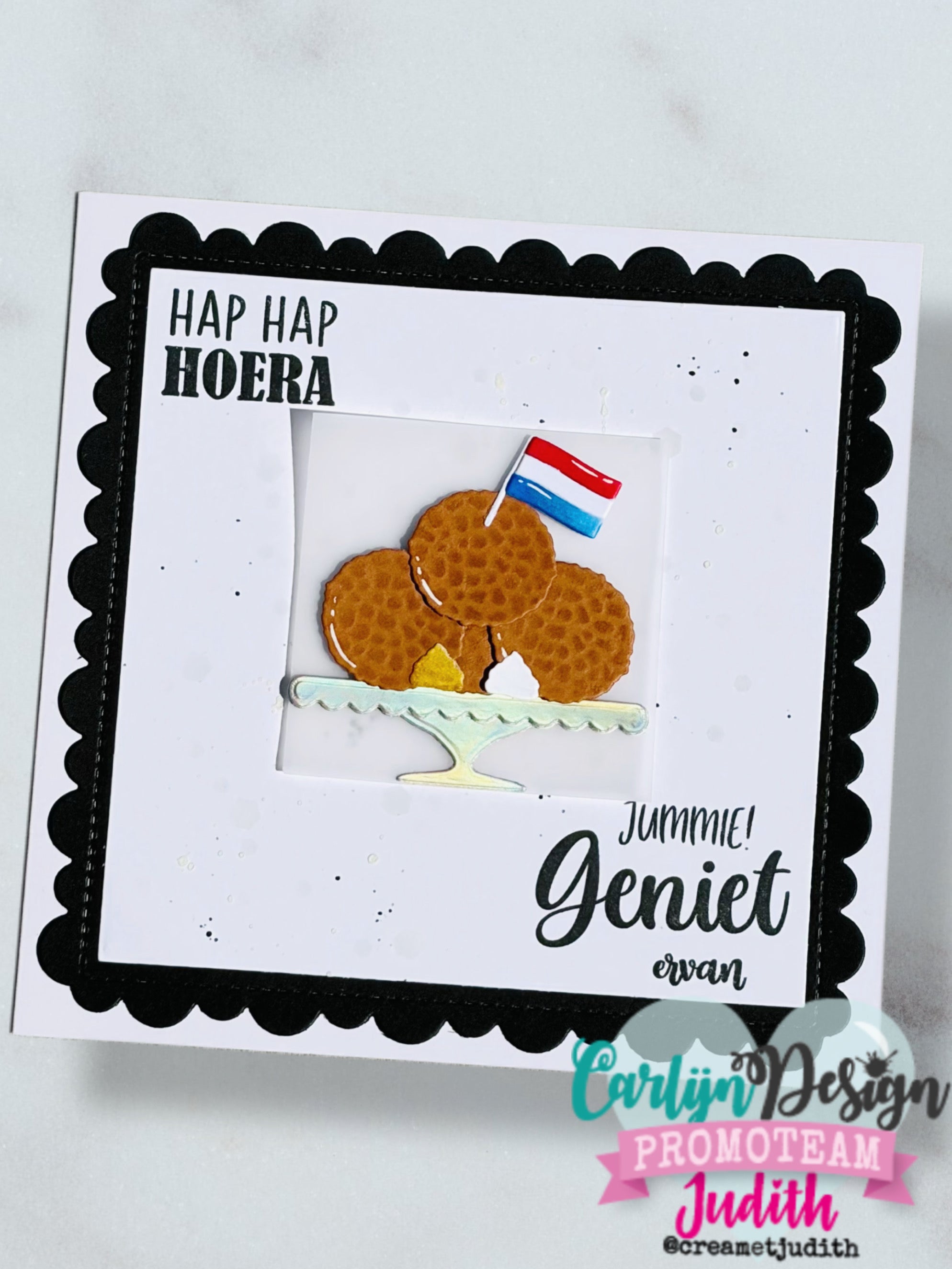CarlijnDesign Hasta la Pasta CDJD-0088 stencil 15,5x15,5 cm 3pk