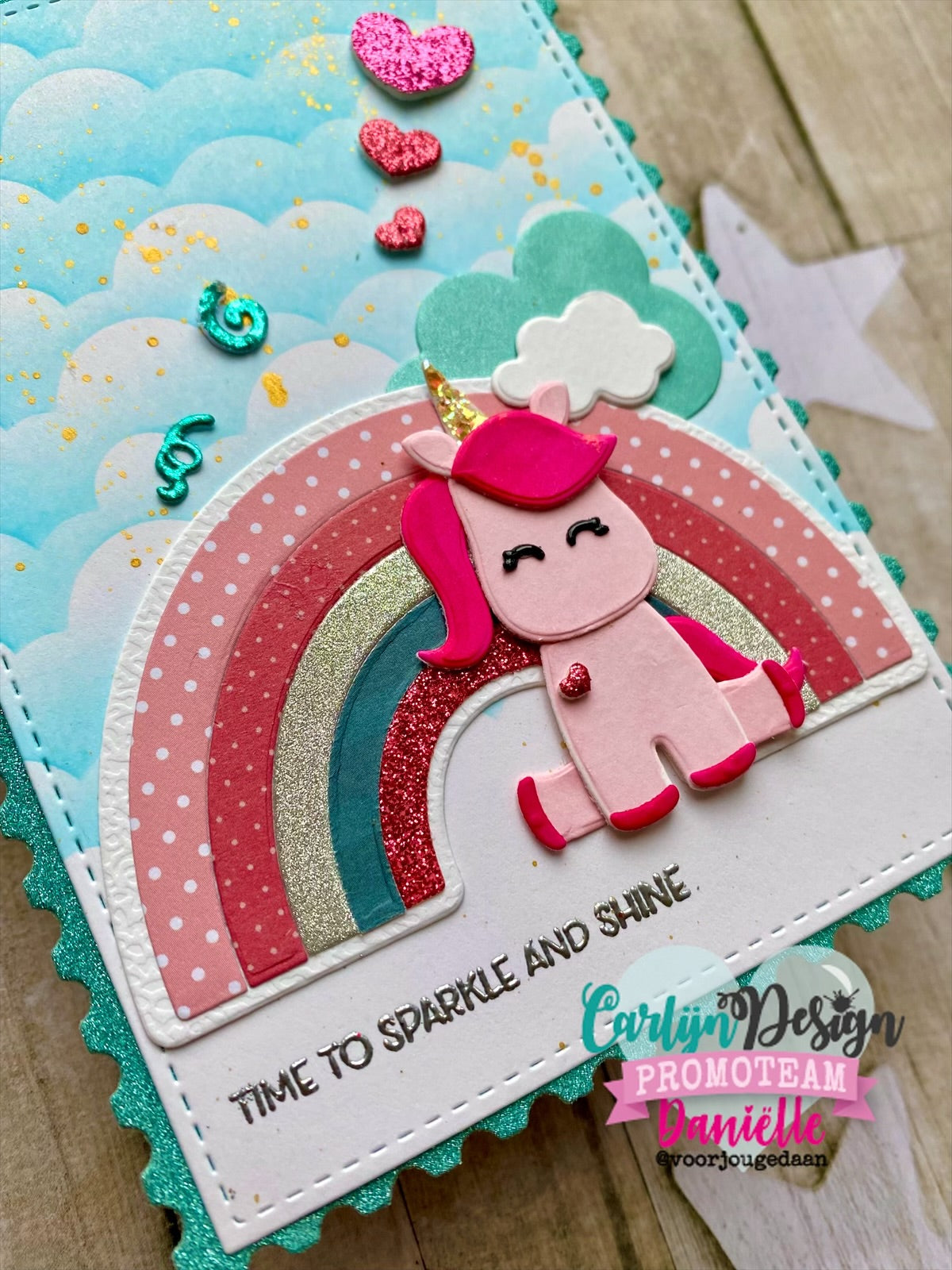 CarlijnDesign Beautiful Texts CDST-0172 stempler beauty A6