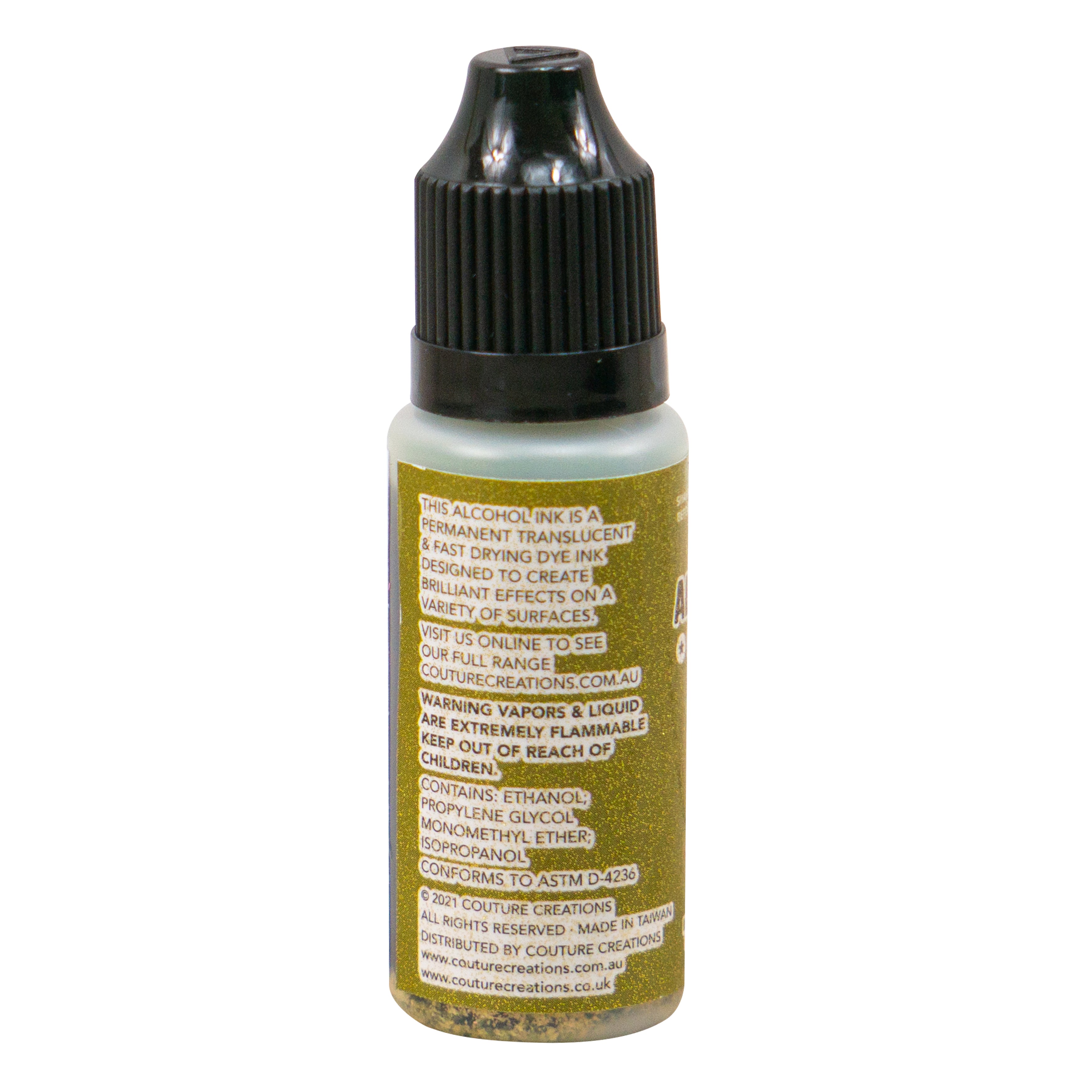 Couture Creations Golden Age Khaki alkoholblekk 12 ml brun