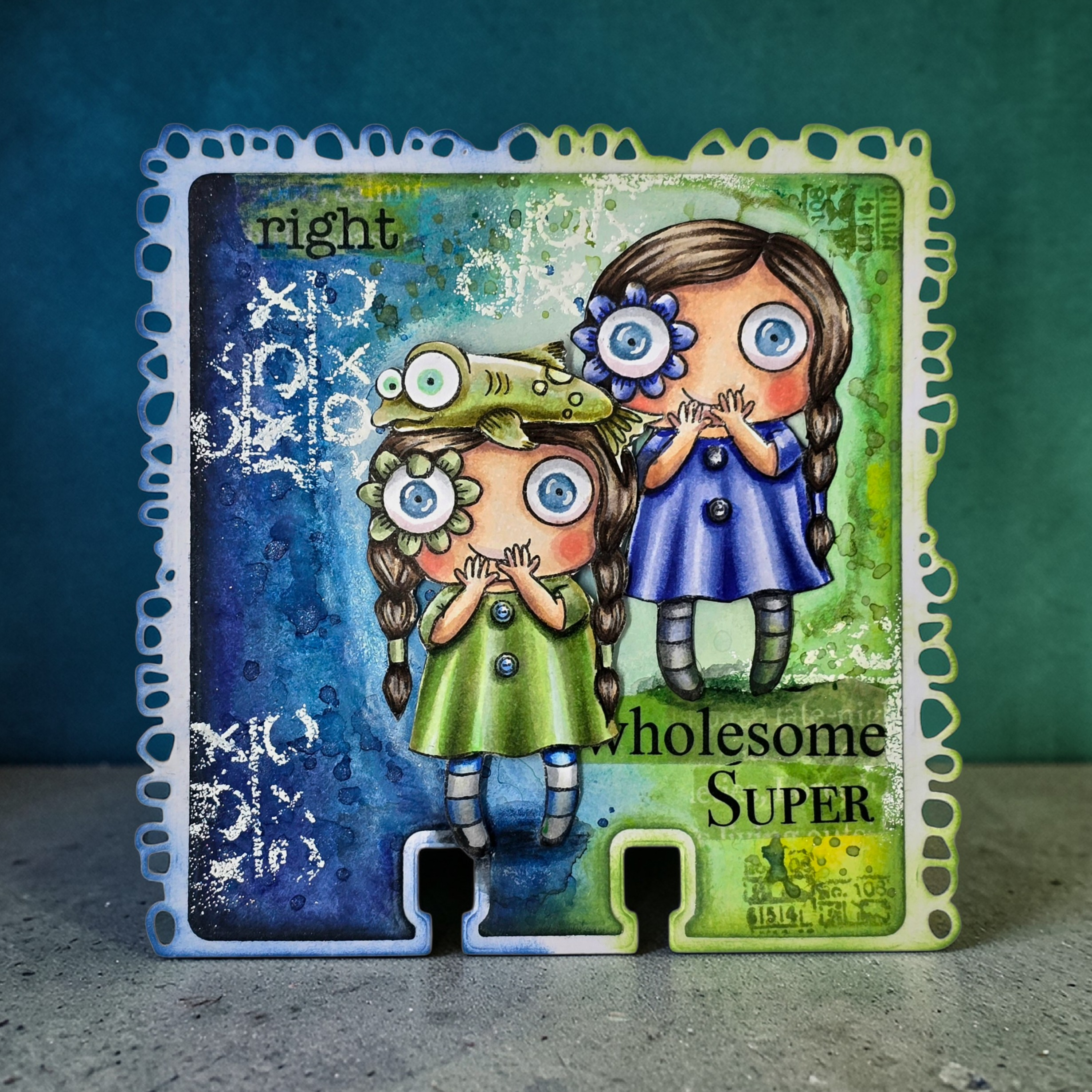 Aall and Create Got Giggles TP-1358 stempelsett A7 fotopolymer