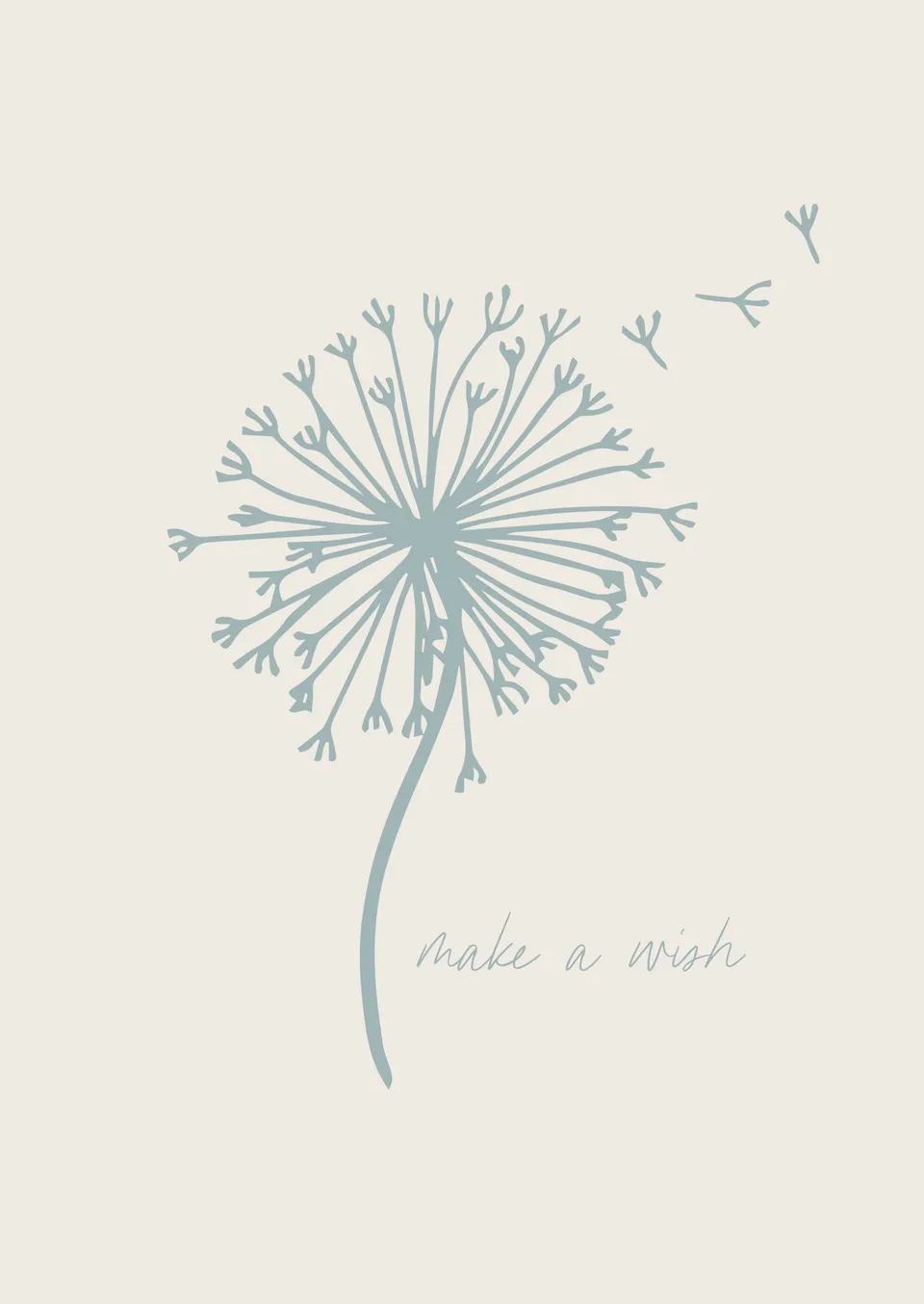 KaiserCraft Dainty Make A Wish gratulasjonskort bursdag