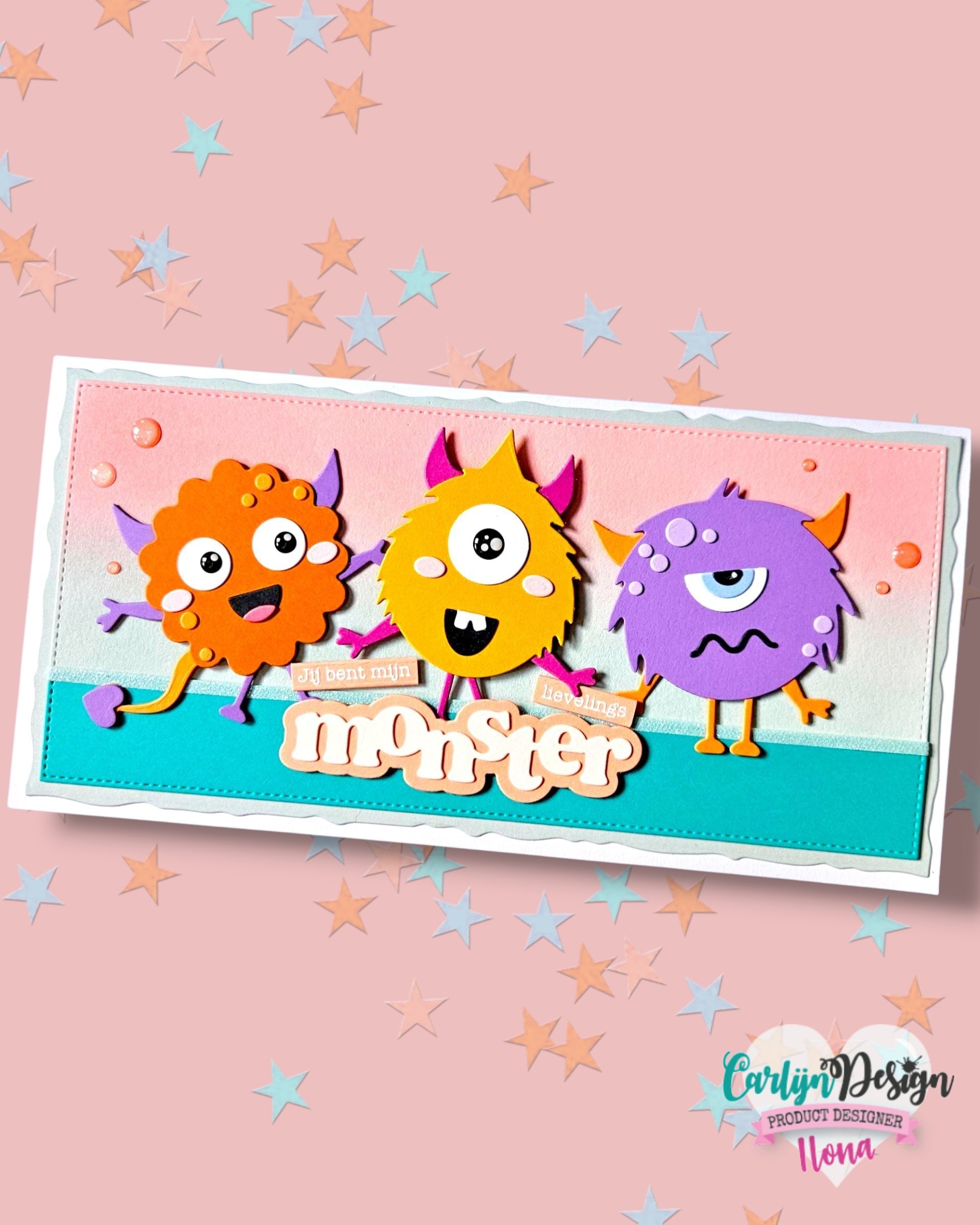 CarlijnDesign Peculiar Pals CDSN-0328 dies monster