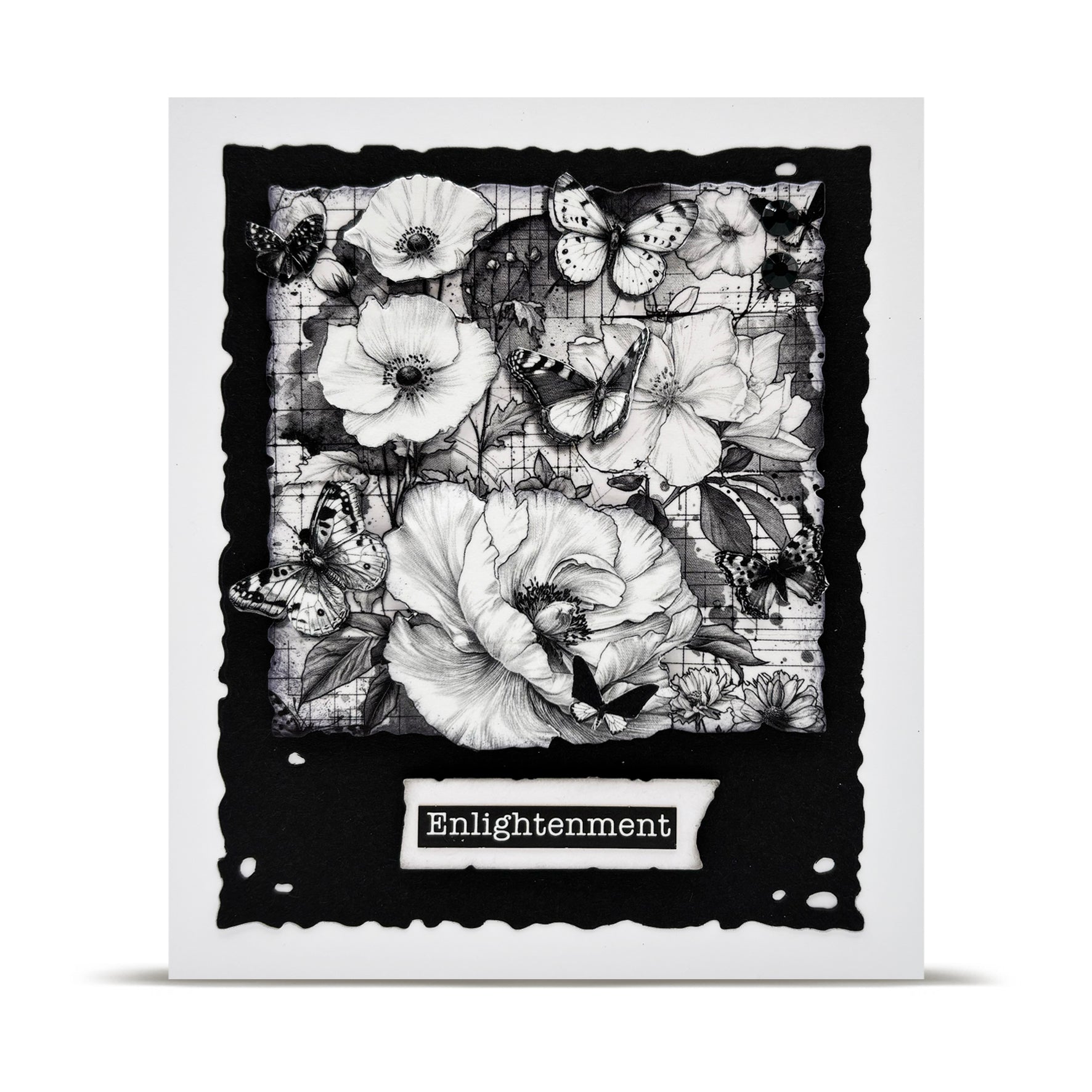 Aall and Create MT-149 Country Noir washi tape 25mm 10m lag