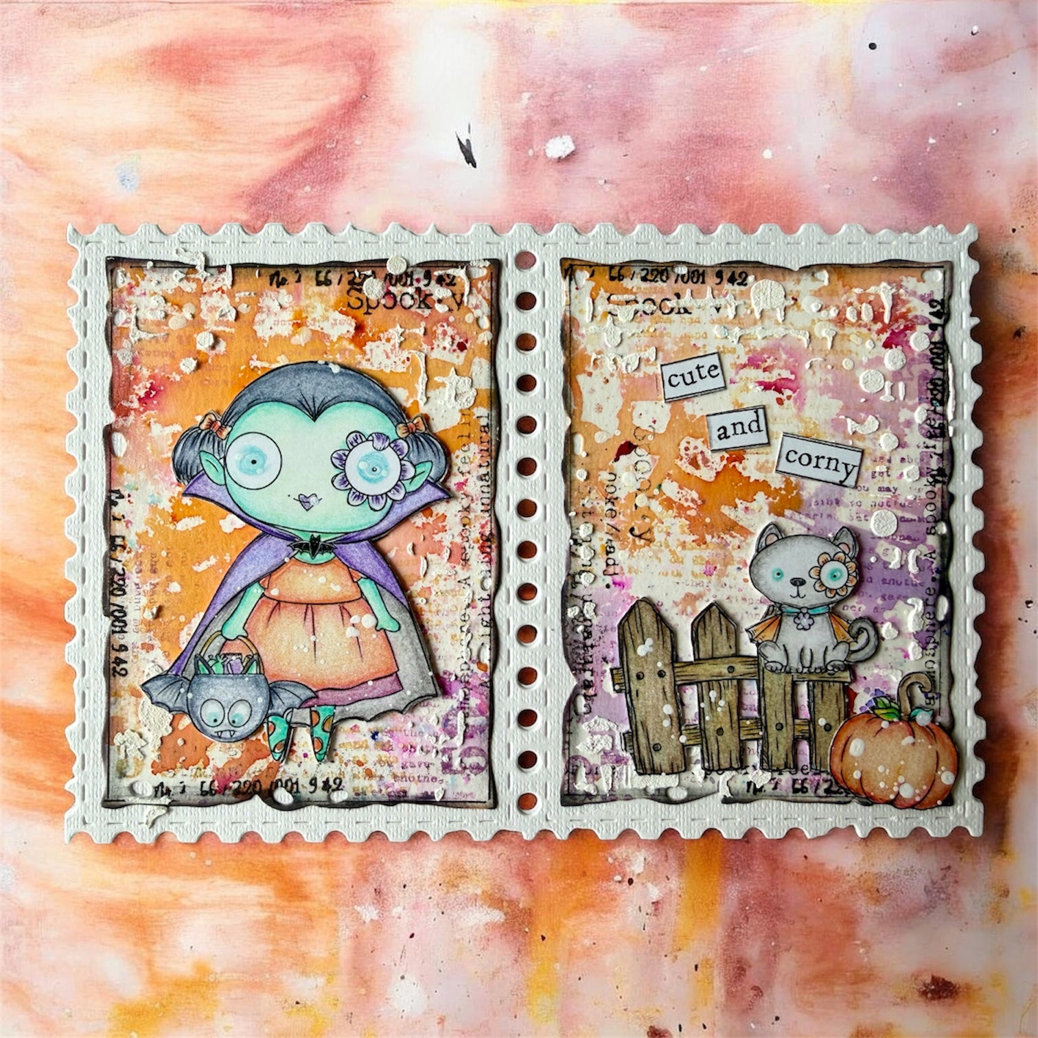 AALL & Create TP-1424 Spellbound stempelsett A7 halloween