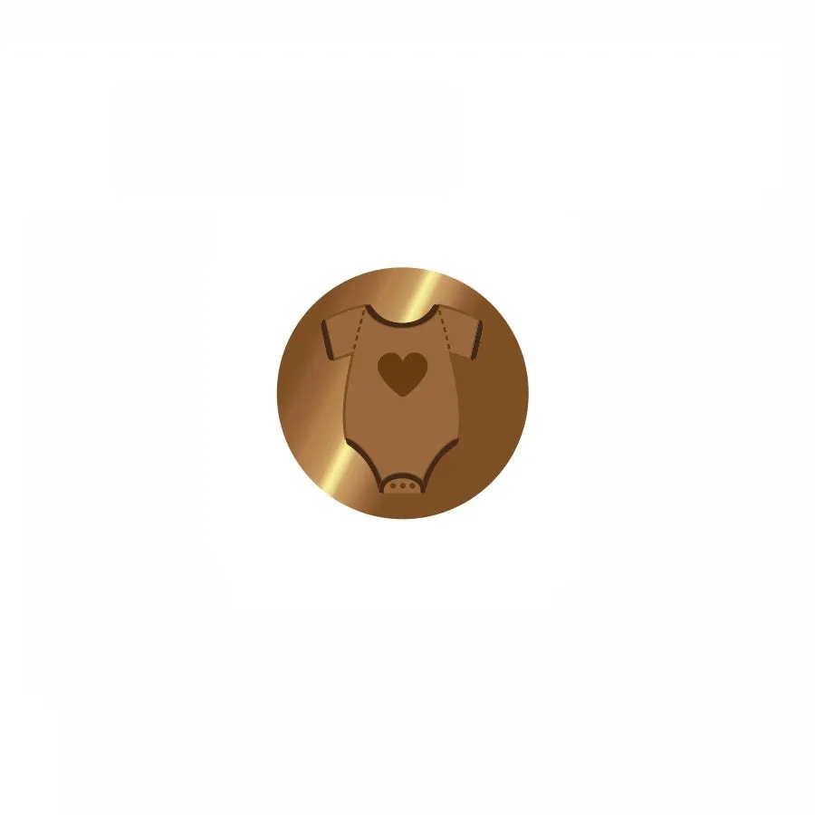 CarlijnDesign Rompertje CDWX-0042 voksstempel baby
