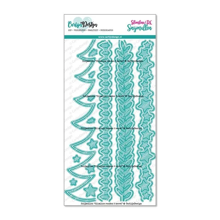 CarlijnDesign Slimline randen 5 CDSN-0183 dies jul