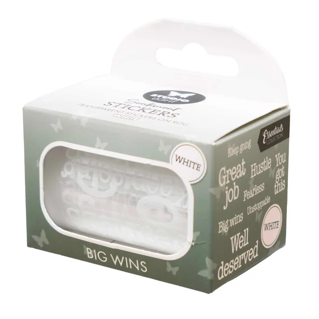 Studio Light Essentials White Big Wins stickers 5 meter
