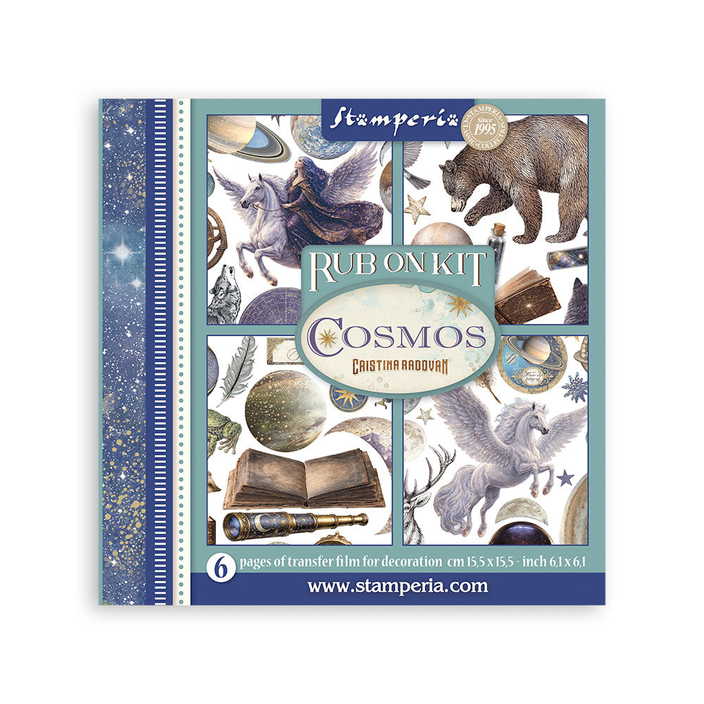 Stamperia Cosmos papirsett Art Journaling Selection Small
