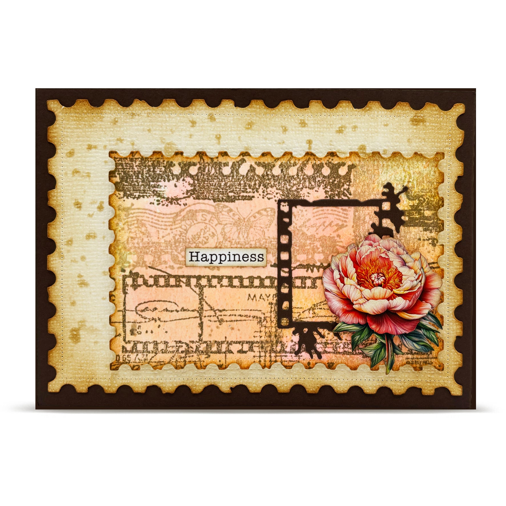 Aall and Create TP-1334 stempelsett A6 Splatter Film