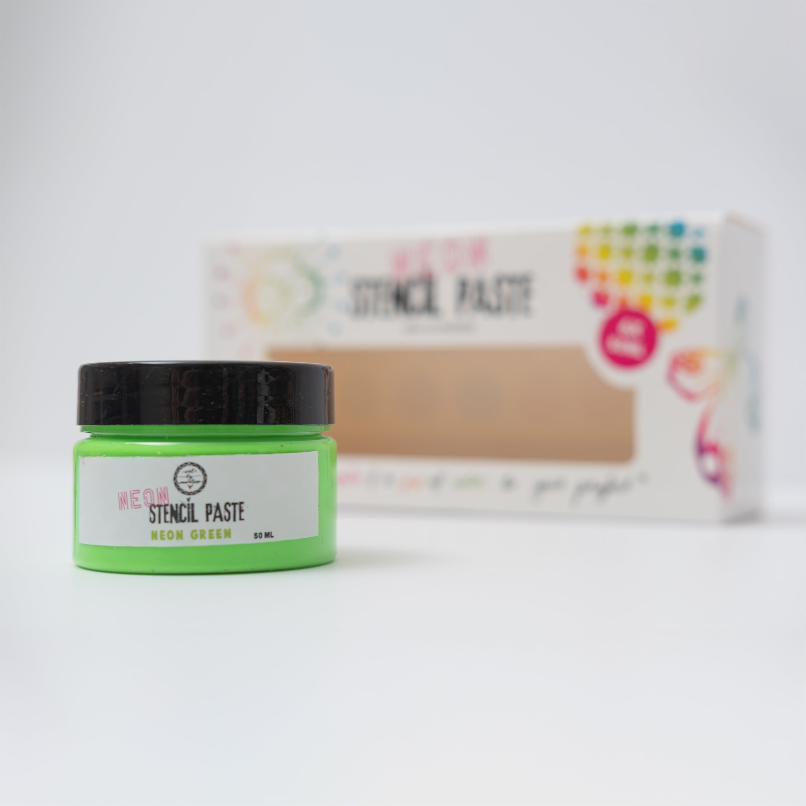 Art by Marlene Stencil Paste neonstrukturpasta 6x50 ml sett