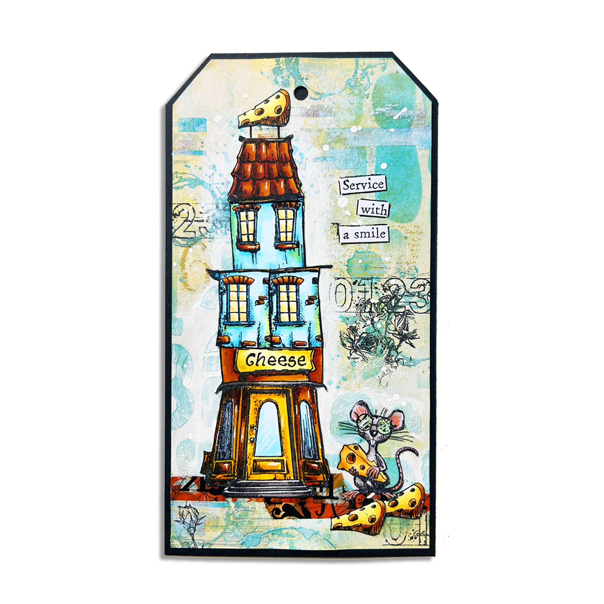 Aall and Create TP-1045 stempelsett A5 Sugar Delights klar