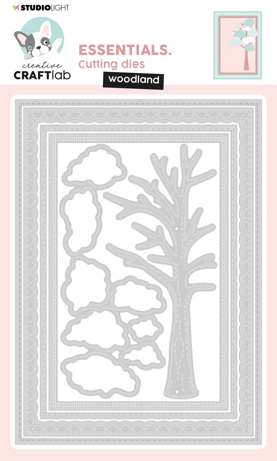 Creative Craftlab Essentials Woodland dies skog