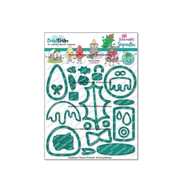 CarlijnDesign Festive Friends CDSN-0278 dies julefigurer
