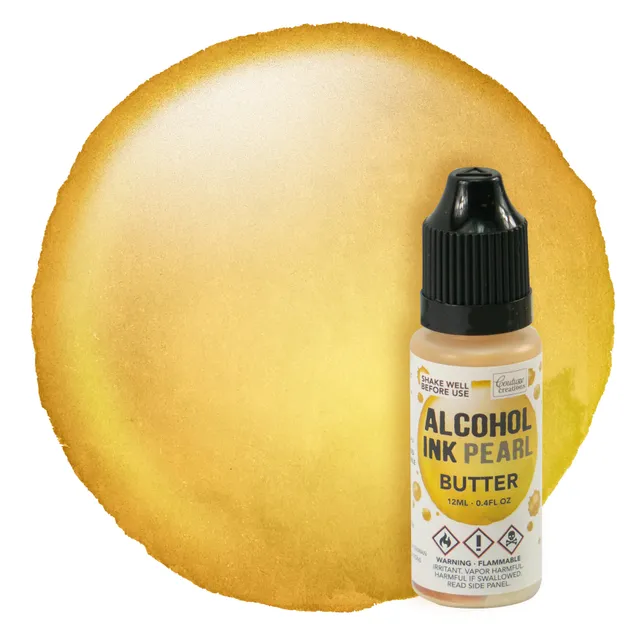 Couture Creations Alcohol Ink Pearl alkoholblekk Butter 12 ml