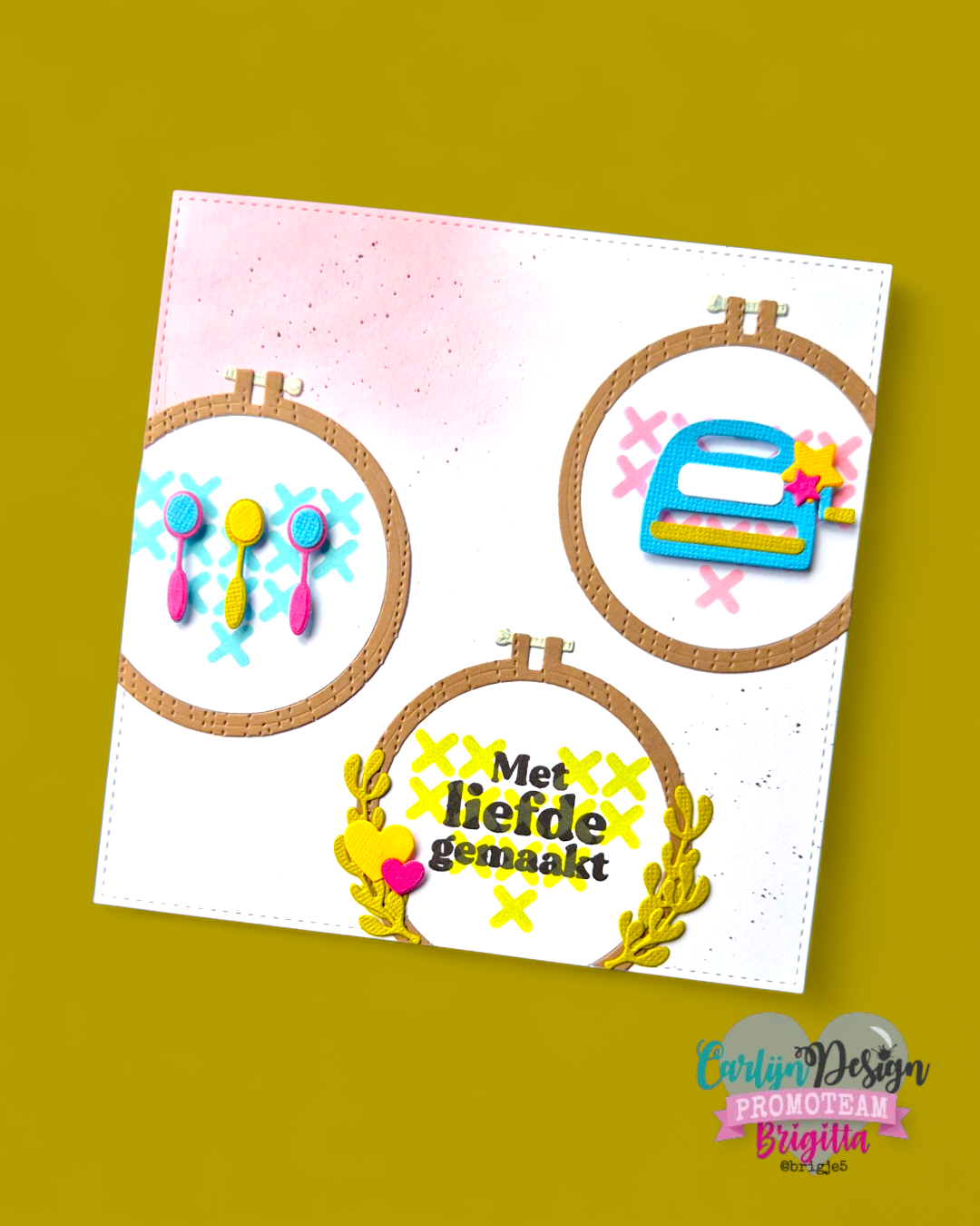 CarlijnDesign Embroidery Hoop CDJD-0073 dies 12 cm